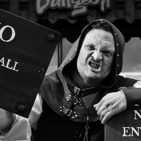 FOOTBALL FANS BANNED FROM THE LONDON DUNGEON