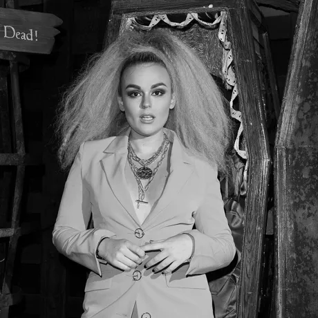 Talia Storm at London Dungeon Home of Halloween Launch Night
