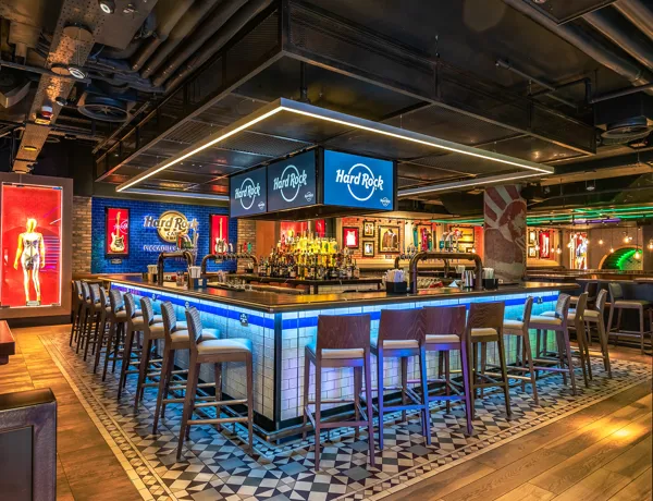 Hard Rock Cafe Piccadilly Bar Area 1