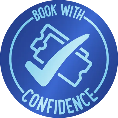 Booking with confidence logo